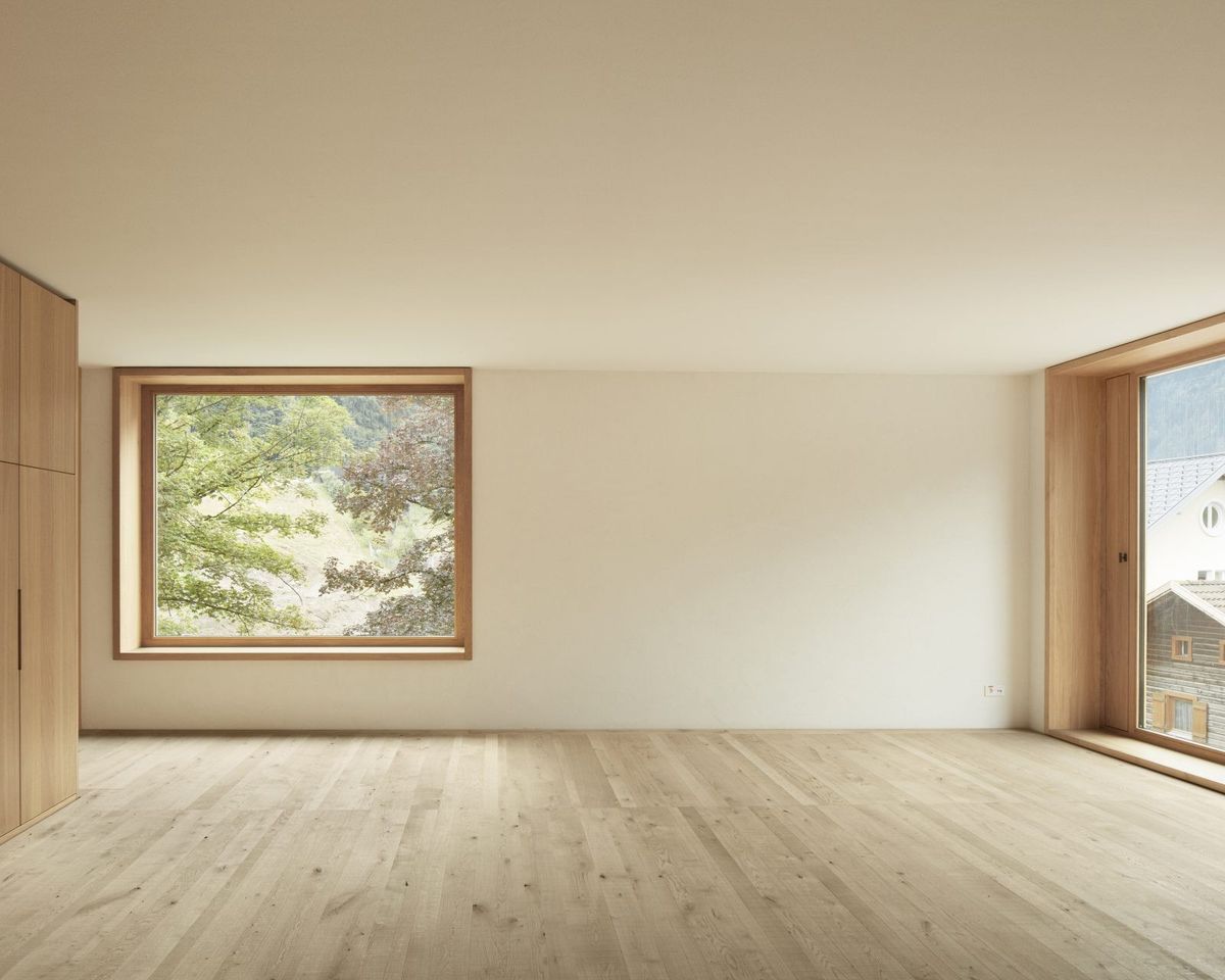 Before: Furnished living space AI render