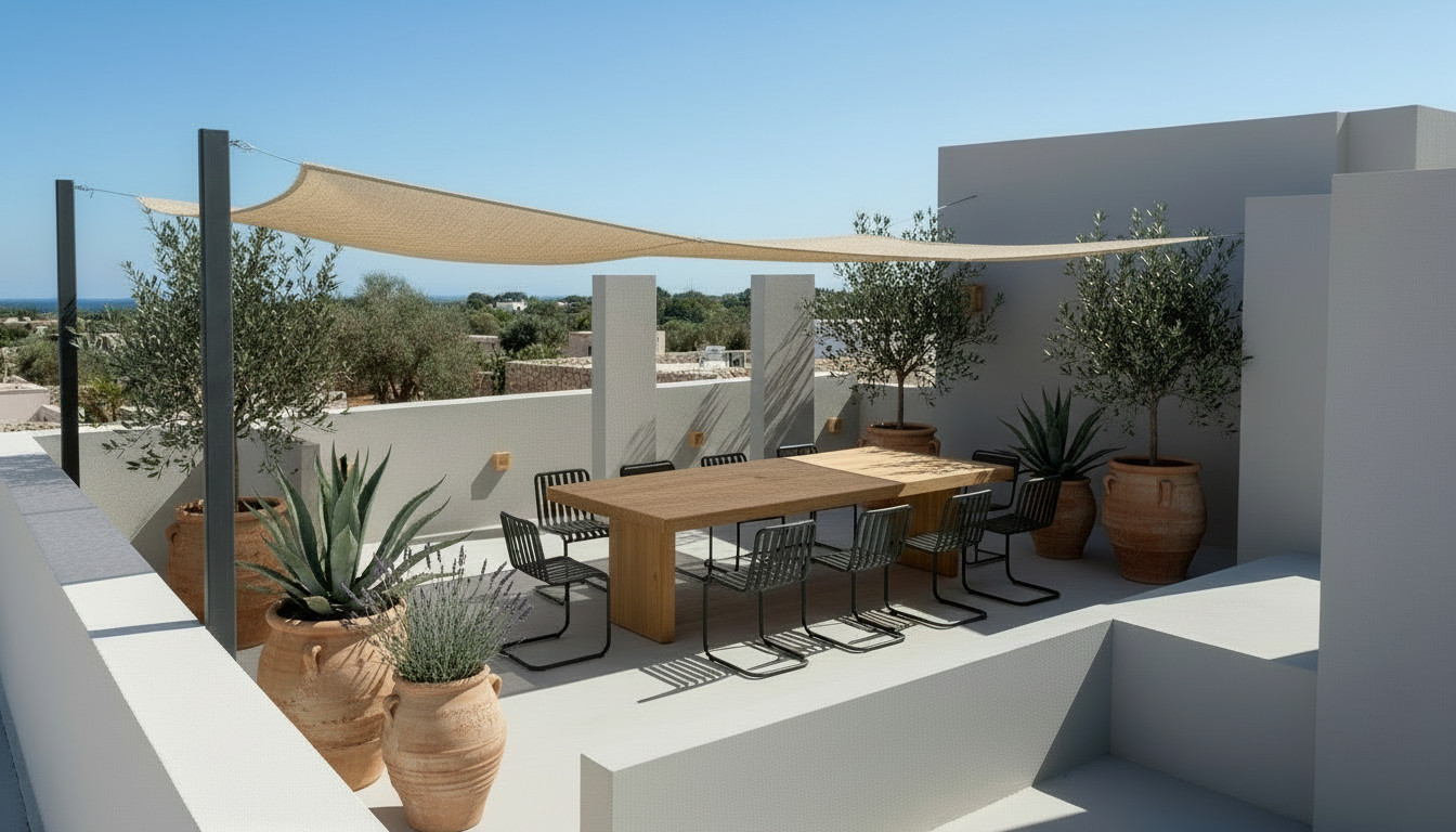 Interior design render with natural lighting