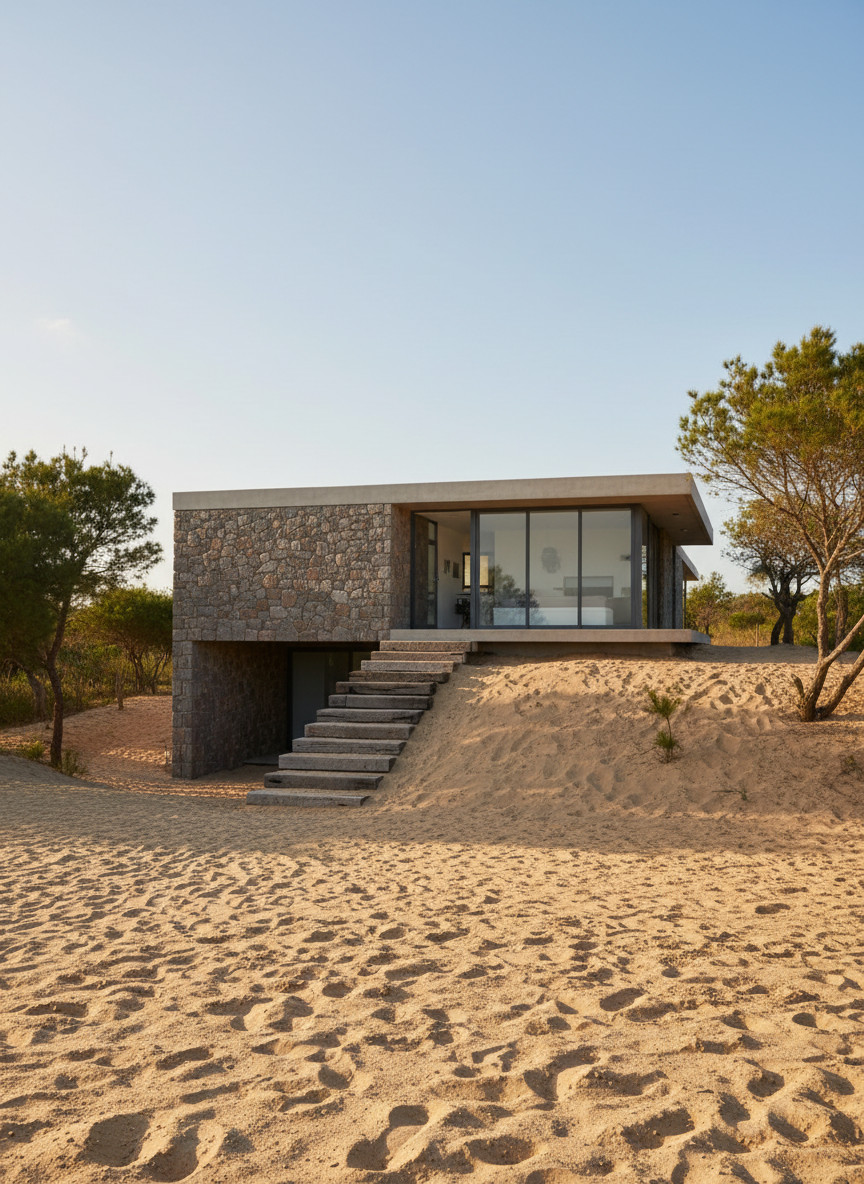 Architectural exterior visualization
