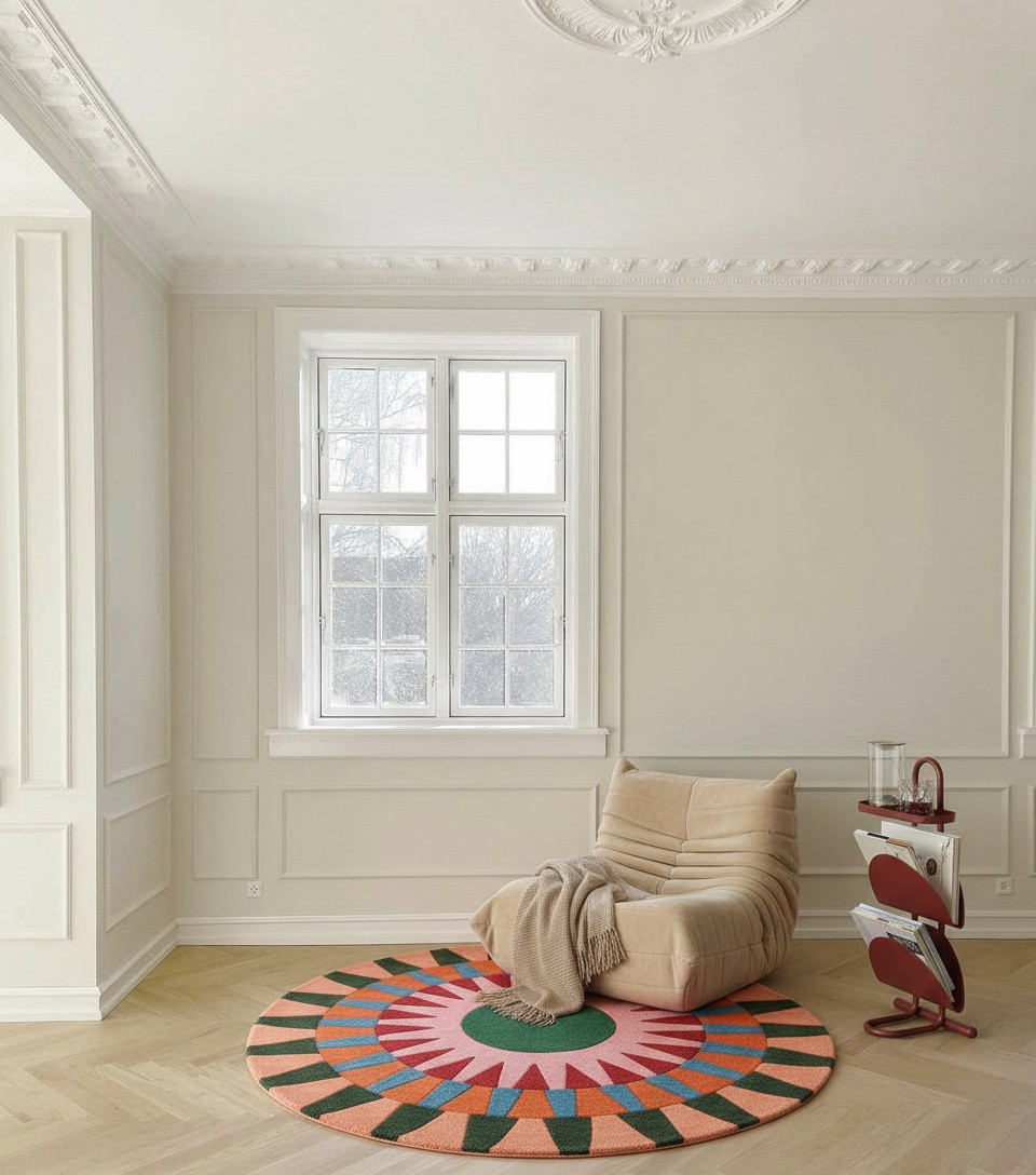 Photorealistic bedroom render