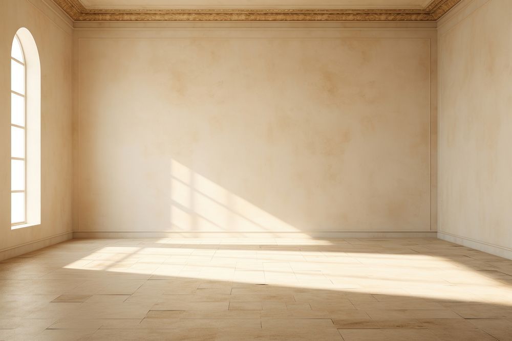 Before: AI render of office interior