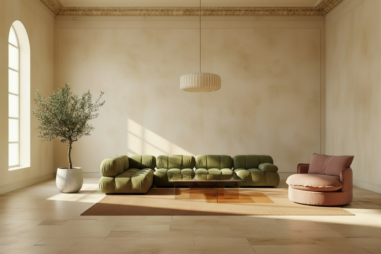 AI render of office interior